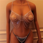 Load image into Gallery viewer, Sexy Crystal Rhinestones Fashion Bikini Chain - BestShop
