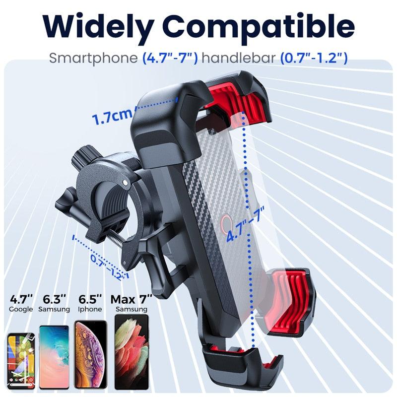 Shockproof Bike Phone Holder Bracket - BestShop