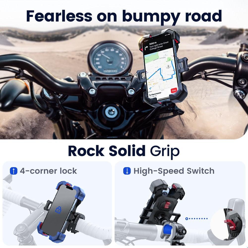 Shockproof Bike Phone Holder Bracket - BestShop