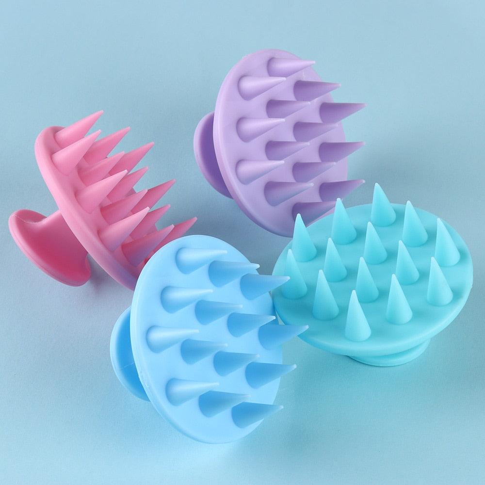 Silicone Shampoo Scalp Hair Massager - BestShop