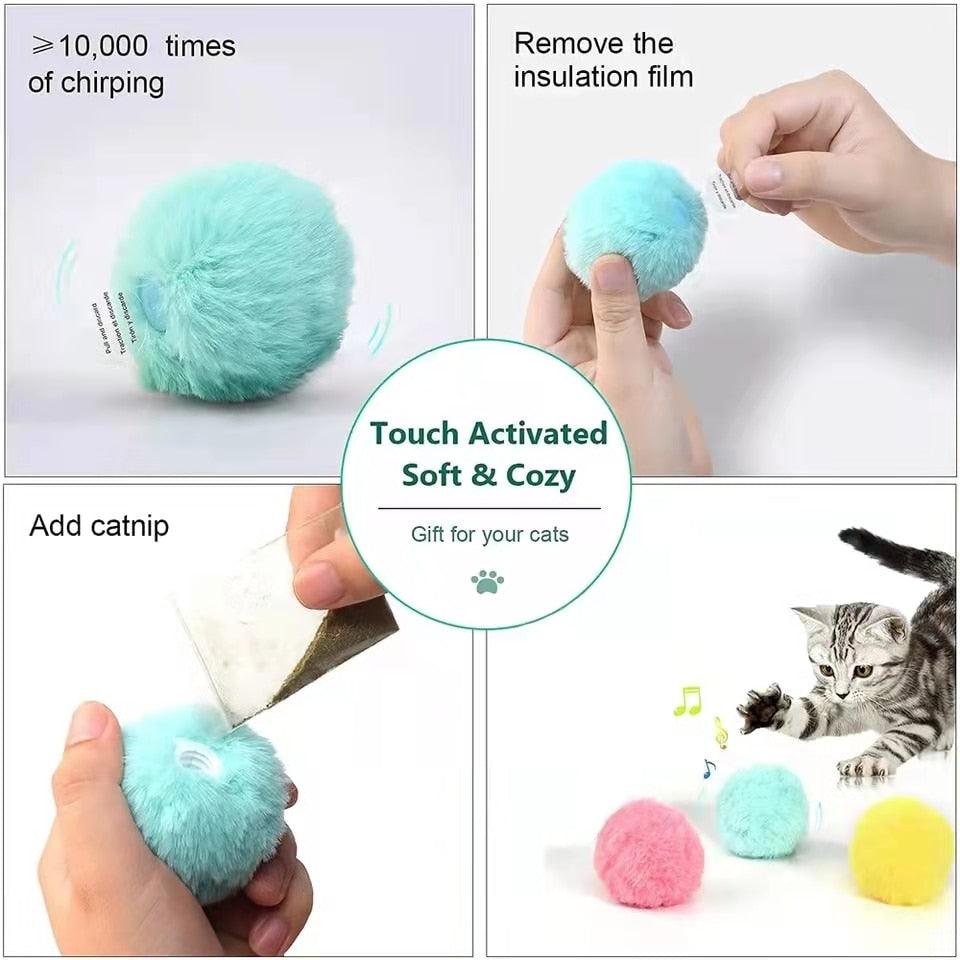 Smart Cat Toys Interactive Catnip Ball - BestShop
