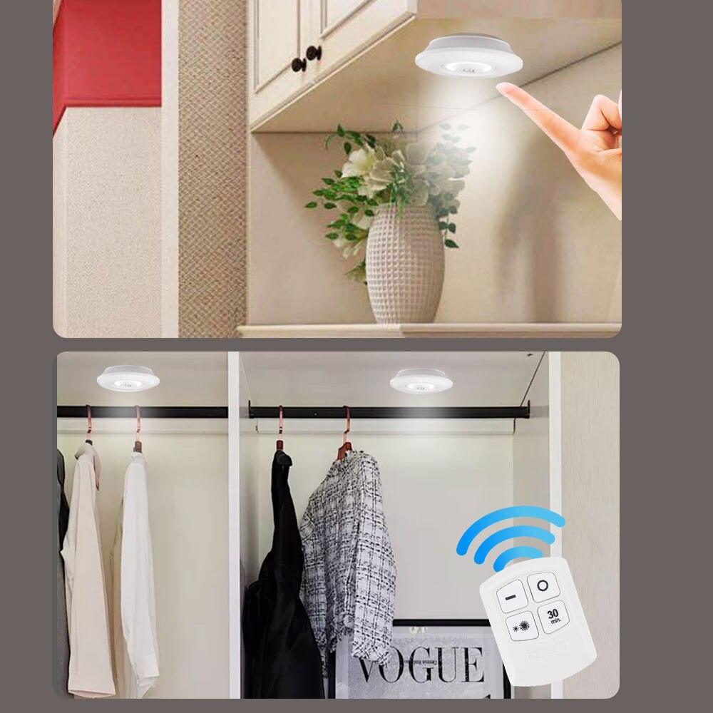 Smart Wireless Remote Control Night Light - BestShop