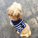 Load image into Gallery viewer, Soft Breathable Navy Style Pet Leash Set - BestShop
