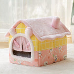 Load image into Gallery viewer, Soft Cat Bed Deep Sleep House - BestShop
