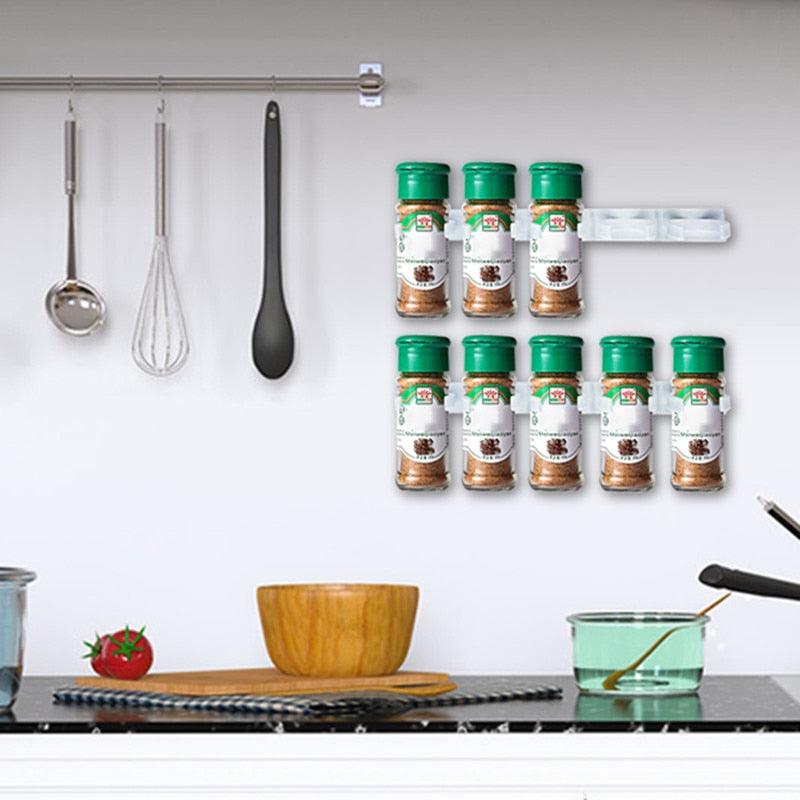 Spice Rack Wall Mount Kitchen Organizer - BestShop