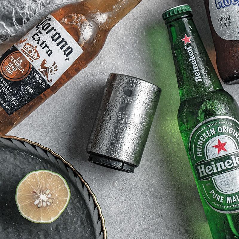 Stainless Steel Automatic Beer Bottle Opener - BestShop