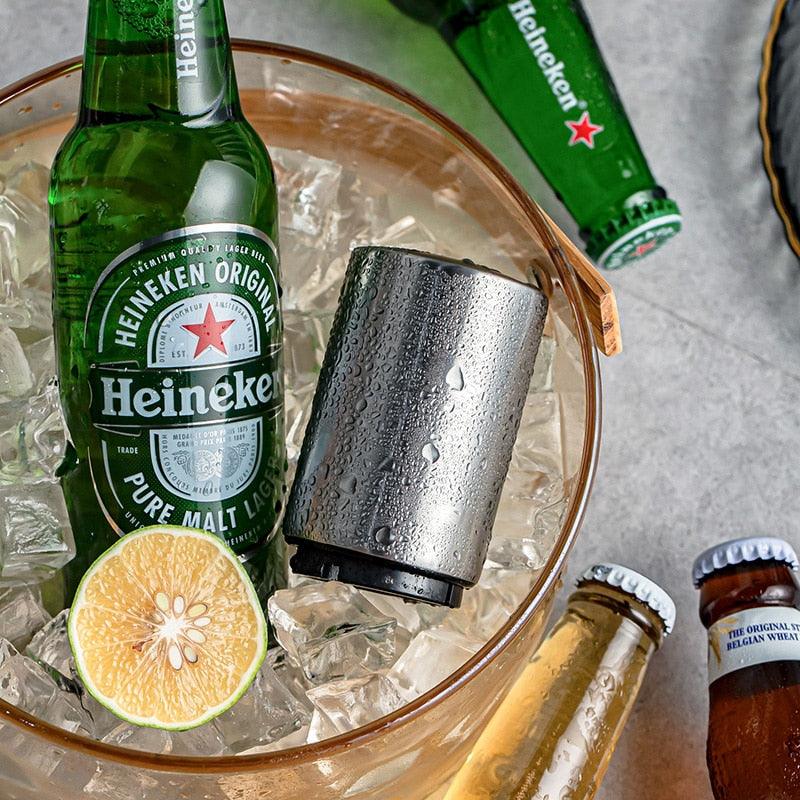 Stainless Steel Automatic Beer Bottle Opener - BestShop