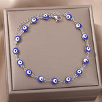 Load image into Gallery viewer, Stainless Steel Evil Eye Anklets For Women - BestShop
