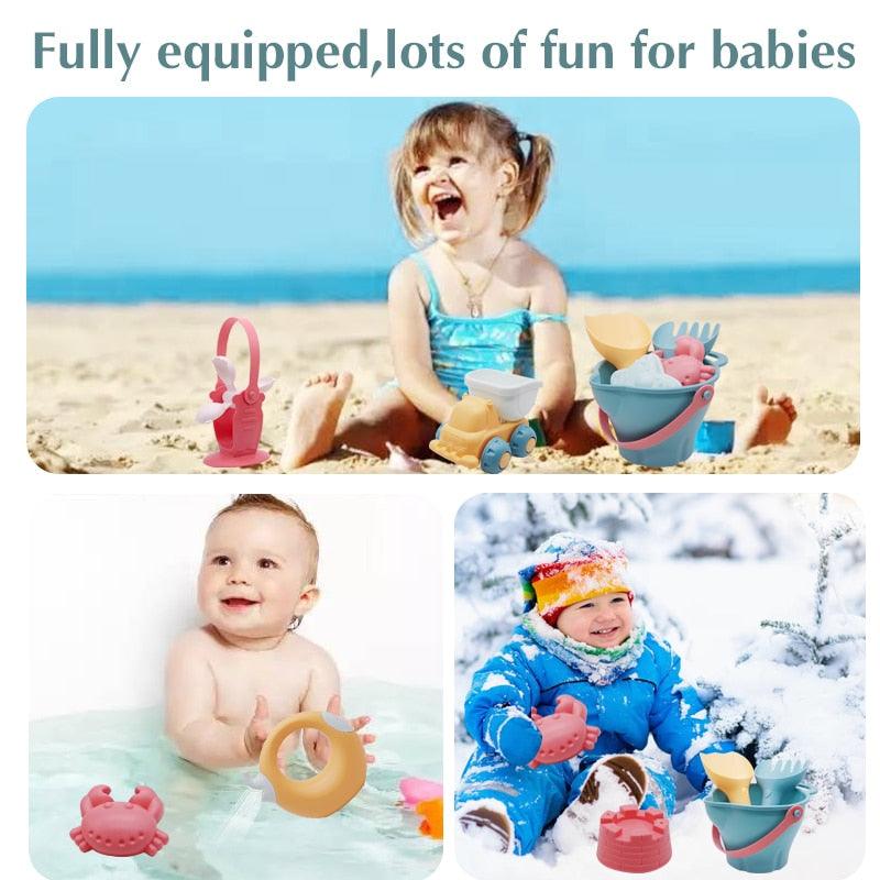 Summer Silicone Soft Baby Beach Toys - BestShop