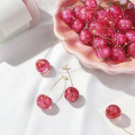 Load image into Gallery viewer, Sweet Cherry Acrylic Geometric Drop Earrings - BestShop
