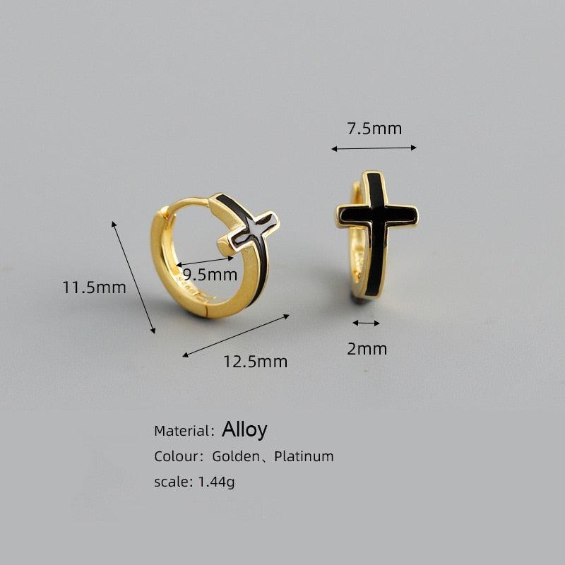 Trendy Simple Silver Color Hoop Earrings For Women - BestShop