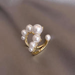 Load image into Gallery viewer, U-shaped Pearl Ring - BestShop
