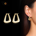 Load image into Gallery viewer, Unique Geometric Triangle Earring - BestShop
