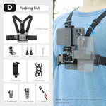 Load image into Gallery viewer, Vamson Chest Strap Belt Body Harness Phone/Camera Clip - BestShop
