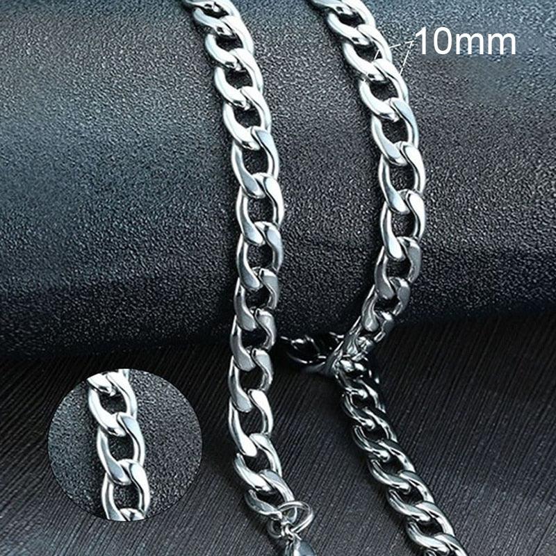 Vnox Men's Cuban Link Chain Necklace - BestShop