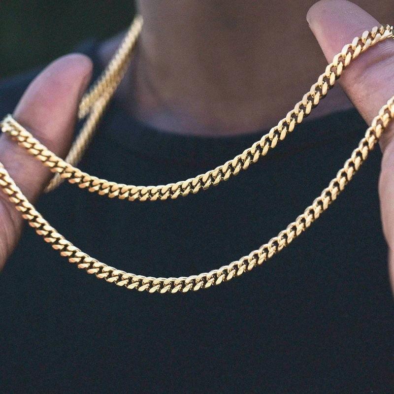 Vnox Men's Cuban Link Chain Necklace - BestShop