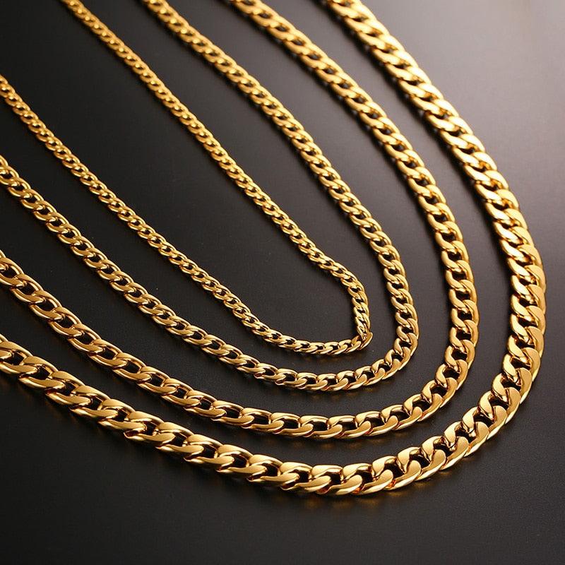 Vnox Men's Cuban Link Chain Necklace - BestShop