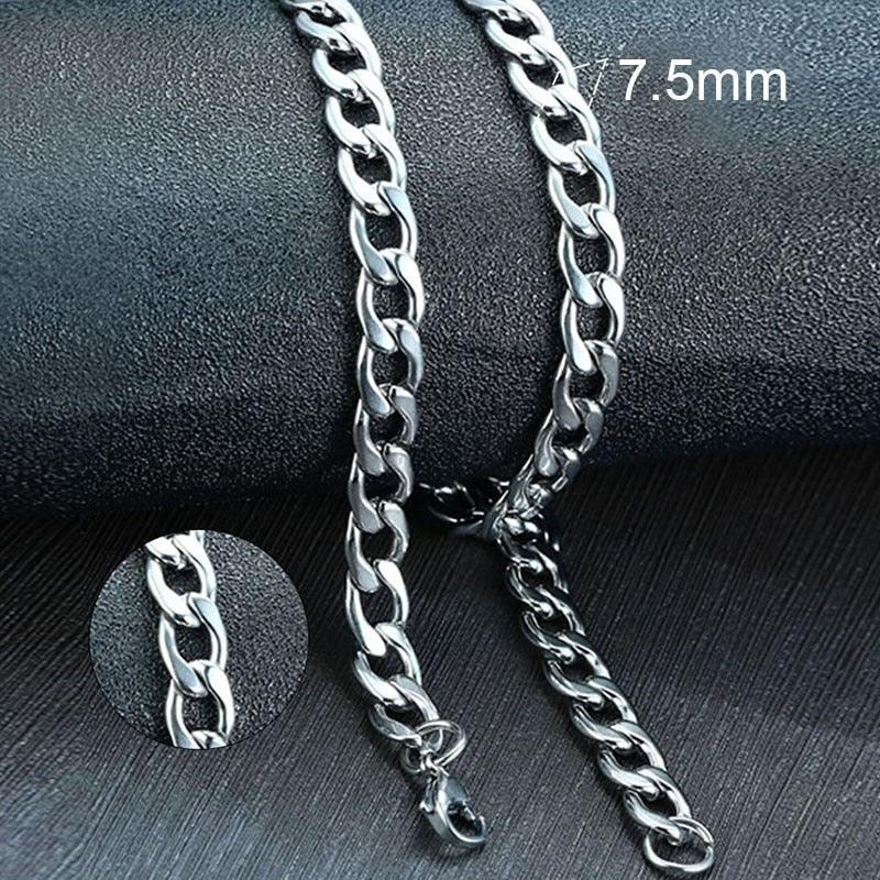 Vnox Men's Cuban Link Chain Necklace - BestShop