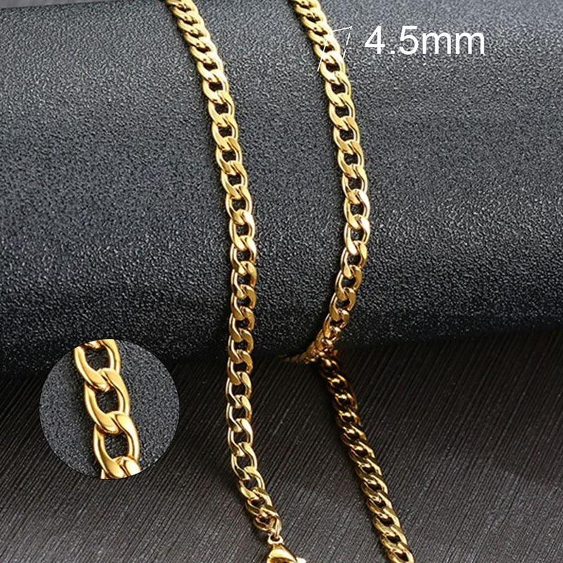 Vnox Men's Cuban Link Chain Necklace - BestShop