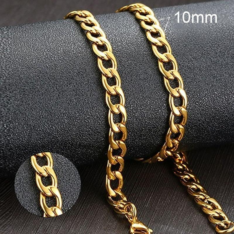Vnox Men's Cuban Link Chain Necklace - BestShop