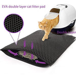Load image into Gallery viewer, Waterproof Double Layer Cat Litter Mat - BestShop
