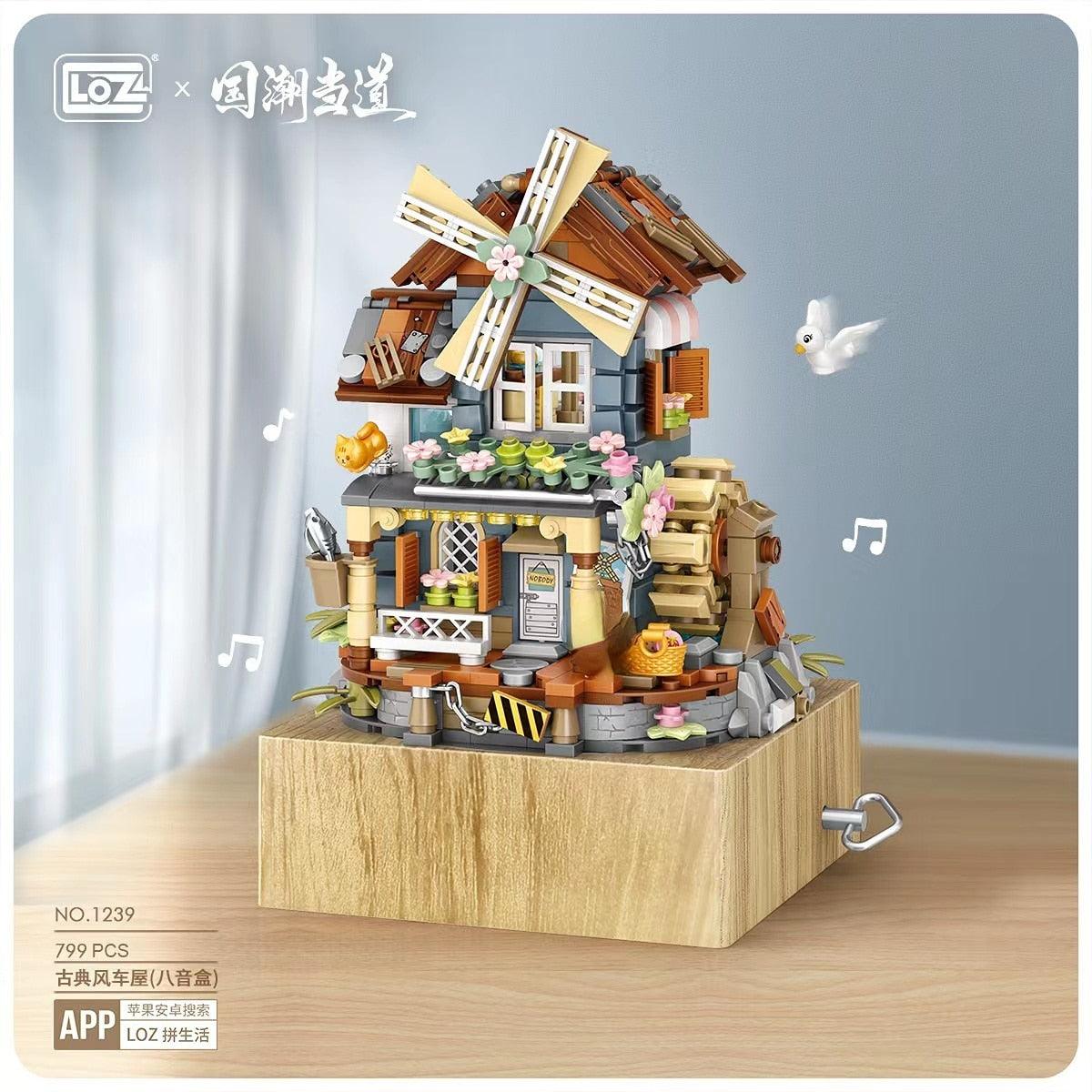 Windmill Music Box Building Set - BestShop