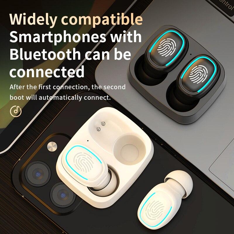 Wireless Bluetooth Headset Touch Light Anti Sweat - BestShop