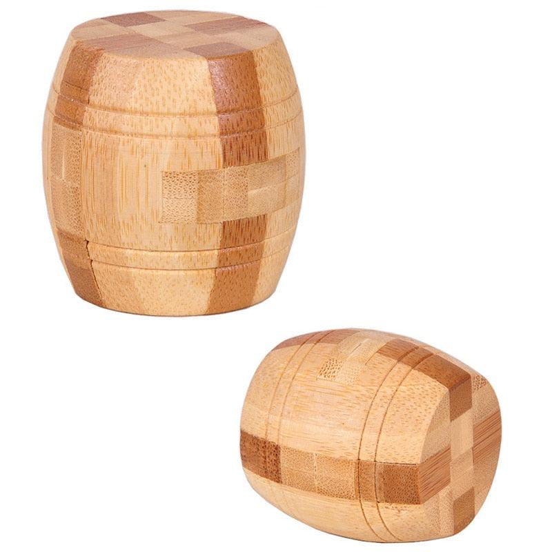 Wooden Kong Ming Lock Lu Ban Lock IQ Brain Teaser Toys - BestShop