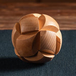 Load image into Gallery viewer, Wooden Kongming Lock 3D Brain Teaser Puzzle - BestShop
