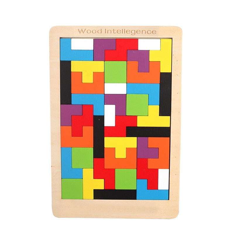 Wooden Puzzle Baby Early Education Game - BestShop