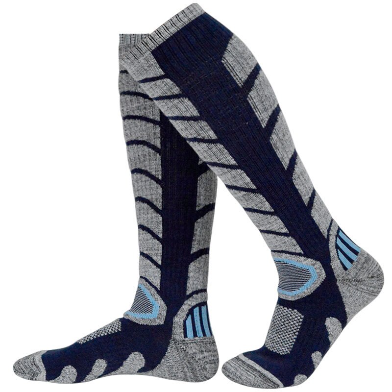 Brothock Unisex Skiing Stockings Sport Socks Outdoor Keep Warmer Thicker Wool Hiking Snow Socks Autumn and Winter Quick Drying - BestShop