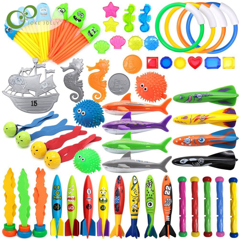 Summer Children Swimming Octopus Dive Toys - BestShop