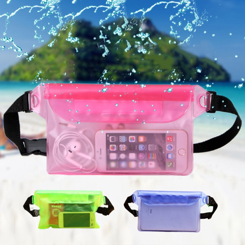 Waterproof Swimming Mobile Phone Bag Shoulder Pack - BestShop