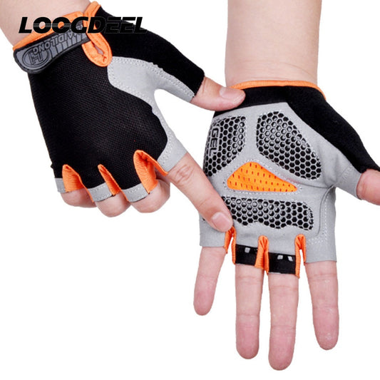 Cycling Anti-slip Anti-sweat Half Finger Gloves - BestShop