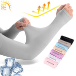 Load image into Gallery viewer, 1 Pair Ice Silk Sun Protection Arm Covers - BestShop
