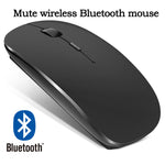 Load image into Gallery viewer, Bluetooth Mouse Wireless Mute Thin Tablet Laptop Mouse - BestShop
