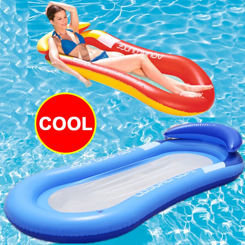 Outdoor Inflatable Water Hammock Lounger Chair - BestShop