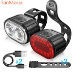 Load image into Gallery viewer, Cycling Bicycle Front Rear Light Set - BestShop
