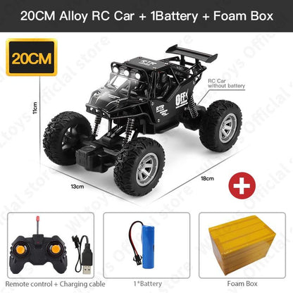 1:12 / 1:16 4WD Remote Control Car With Led Lights - BestShop
