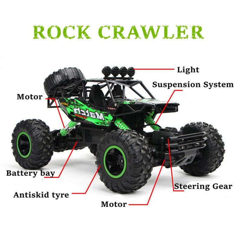 1:12 / 1:16 4WD Remote Control Car With Led Lights - BestShop