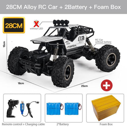 1:12 / 1:16 4WD Remote Control Car With Led Lights - BestShop
