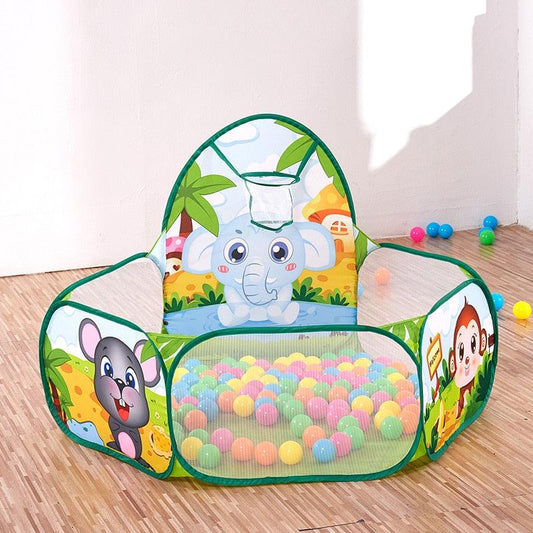 1.2M Ball Pool with Basket Ocean Ball Tent - BestShop