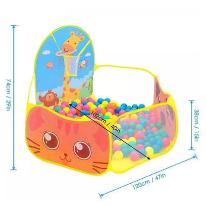 1.2M Ball Pool with Basket Ocean Ball Tent - BestShop