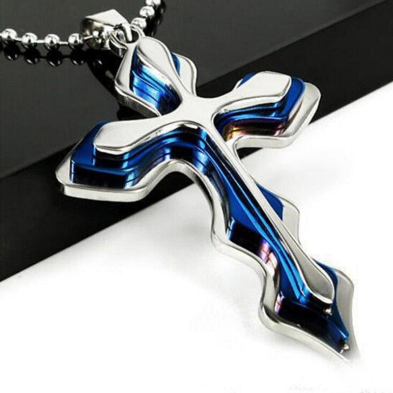 2023 Fashion New Black Rectangle Pendant Necklace for Men - BestShop