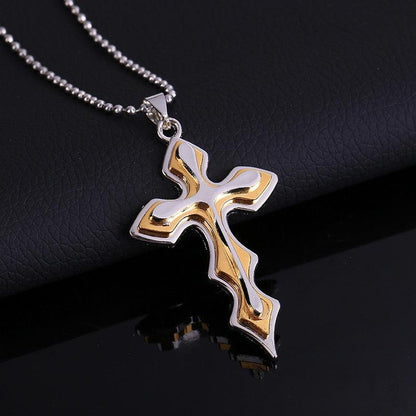 2023 Fashion New Black Rectangle Pendant Necklace for Men - BestShop