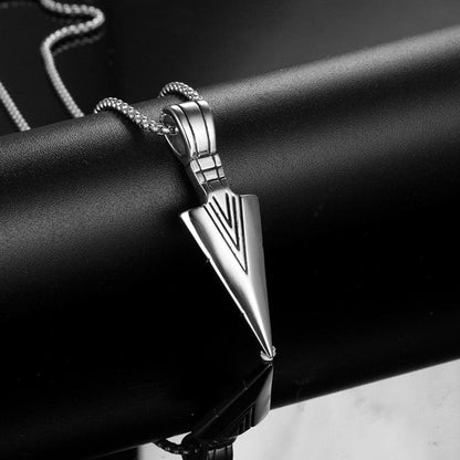 2023 Fashion New Black Rectangle Pendant Necklace for Men - BestShop