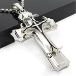 Load image into Gallery viewer, 2023 Fashion New Black Rectangle Pendant Necklace for Men - BestShop
