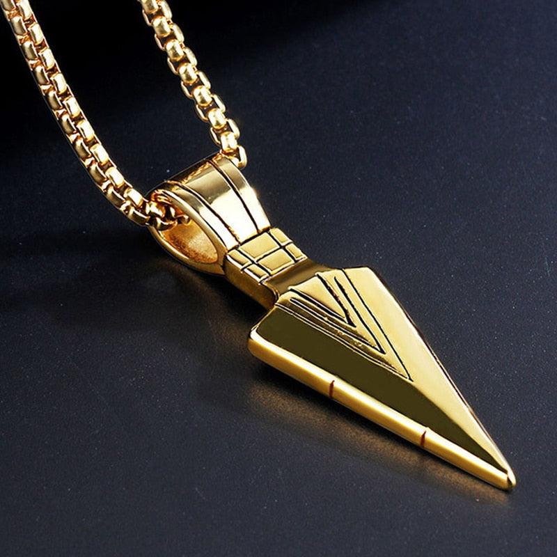 2023 Fashion New Black Rectangle Pendant Necklace for Men - BestShop
