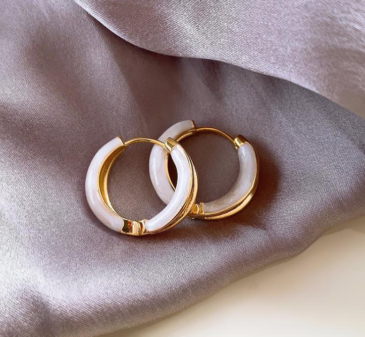 2023 Korean Luxury Oil Dropping Stud Earrings - BestShop