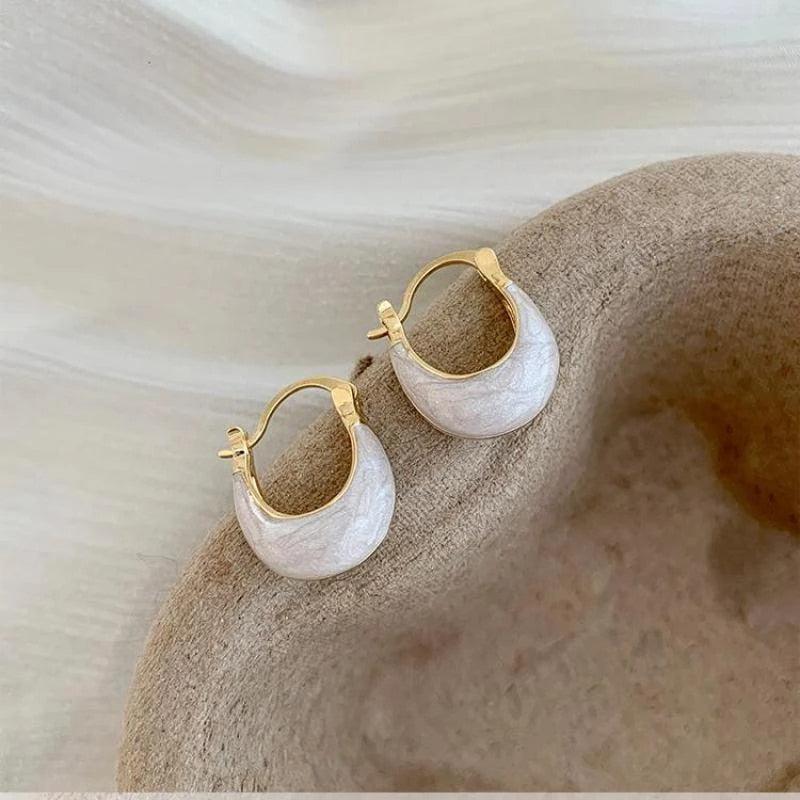 2023 Korean Luxury Oil Dropping Stud Earrings - BestShop